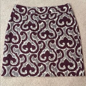 Elegant Patterned Skirt